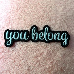 🖤you belong patch🖤